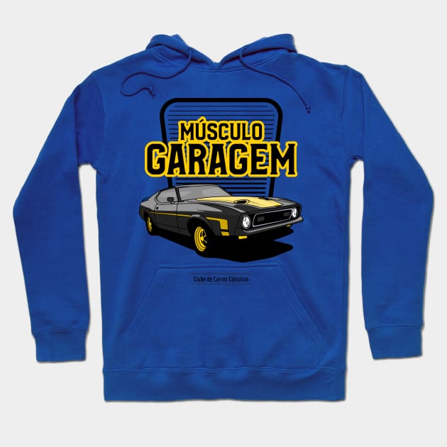 Musculo garagem Hoodie by YYMMDD-STORE